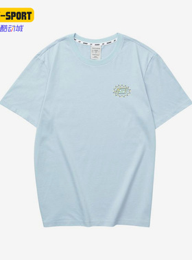 Skechers/斯凯奇正品夏季新男女时尚透气休闲圆领短袖T恤L122U233