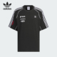 运动透气赛车短袖 三叶草男士 JL8422 阿迪达斯正品 Adidas