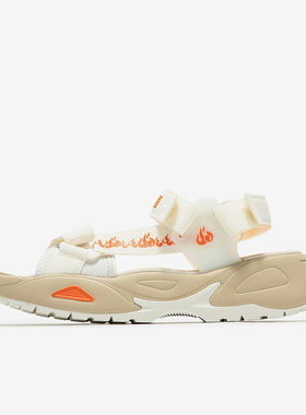 Puma/彪马正品夏季新款厚底魔术贴女子运动凉鞋394974-01