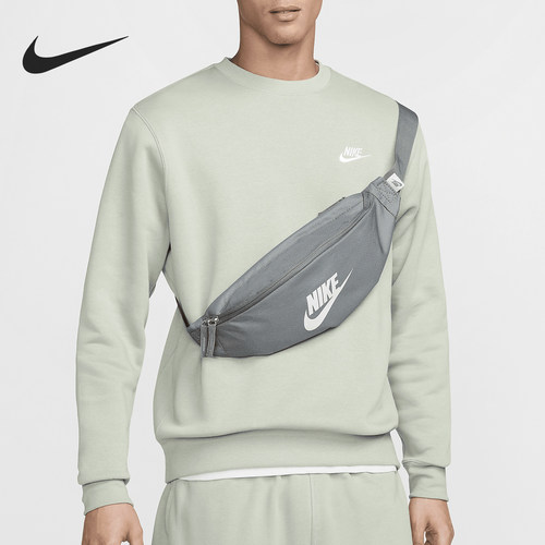 Nike/耐克正品新款男女同款经典拉链便携运动腰包DB0490-084