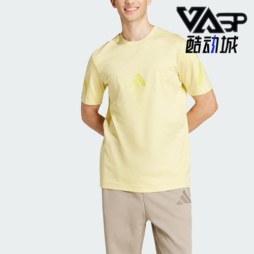 Adidas/阿迪达斯正品ZNE T-SHIRT男士经典训练运动透气短袖JD5981