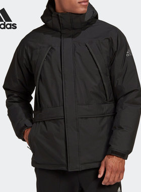Adidas/阿迪达斯官方正品冬季新款男子户外运动保暖羽绒服GK0667