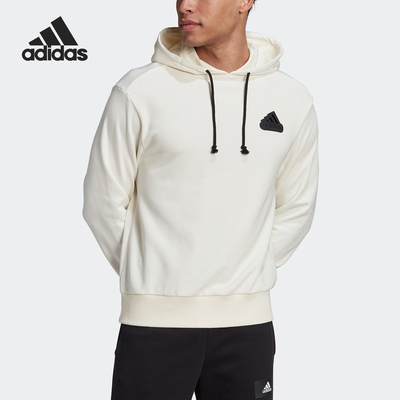 Adidas/阿迪达斯正品新款男女款宽松透气连帽套头衫HY5519
