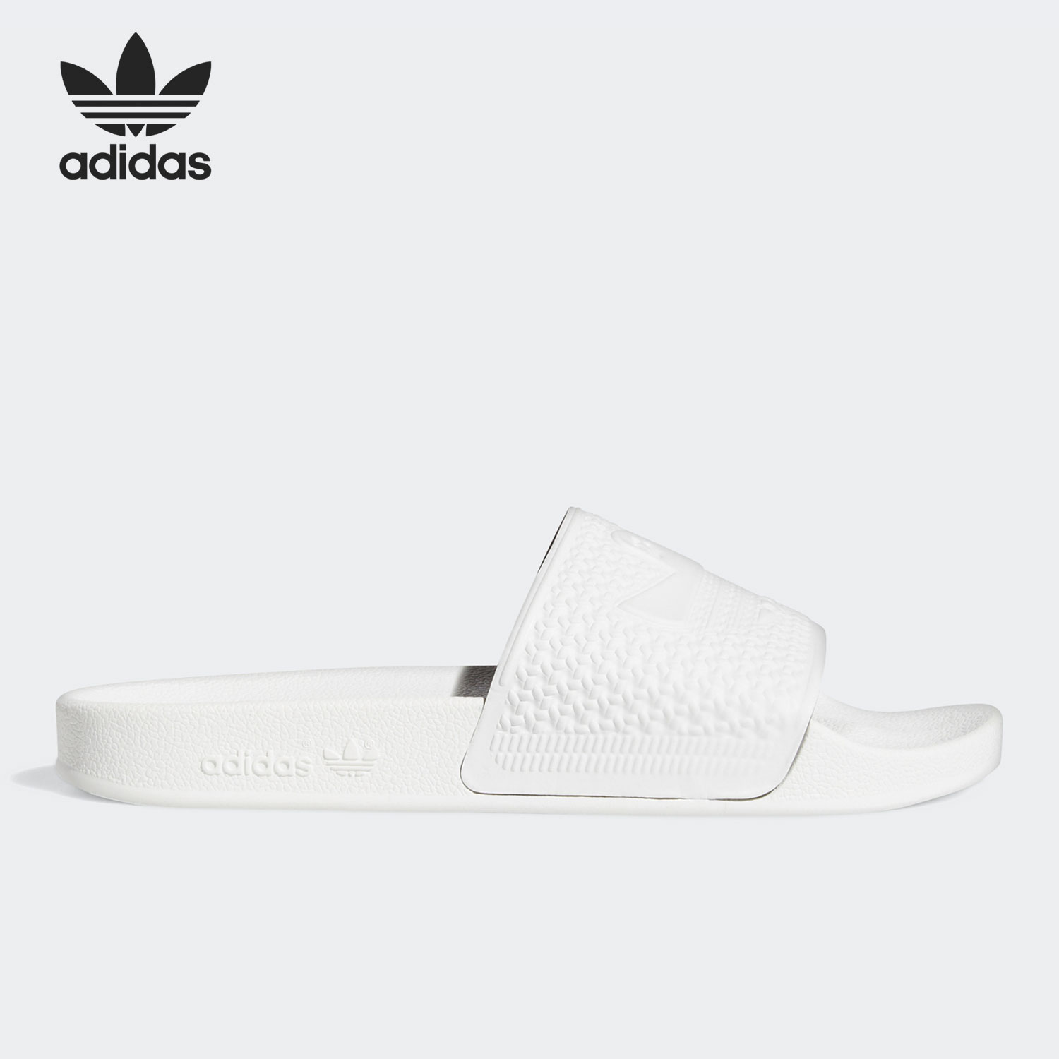 Adidas/阿迪达斯正品三叶草SHMOOFOIL SLIDE 男女运动拖鞋 H03372