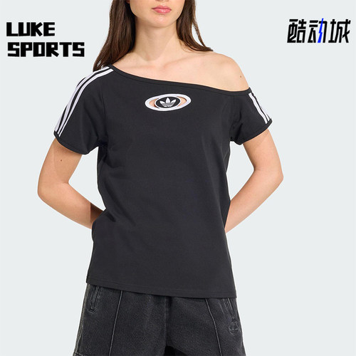 Adidas/阿迪达斯正品三叶草女士透气户外经典时尚休闲短袖KC8796