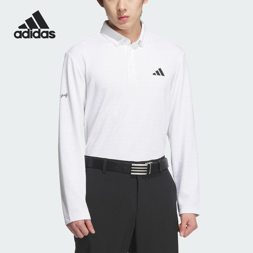 Adidas/阿迪达斯官方正品MNG LS SHIRTS男士高尔夫POLO衫JL7946