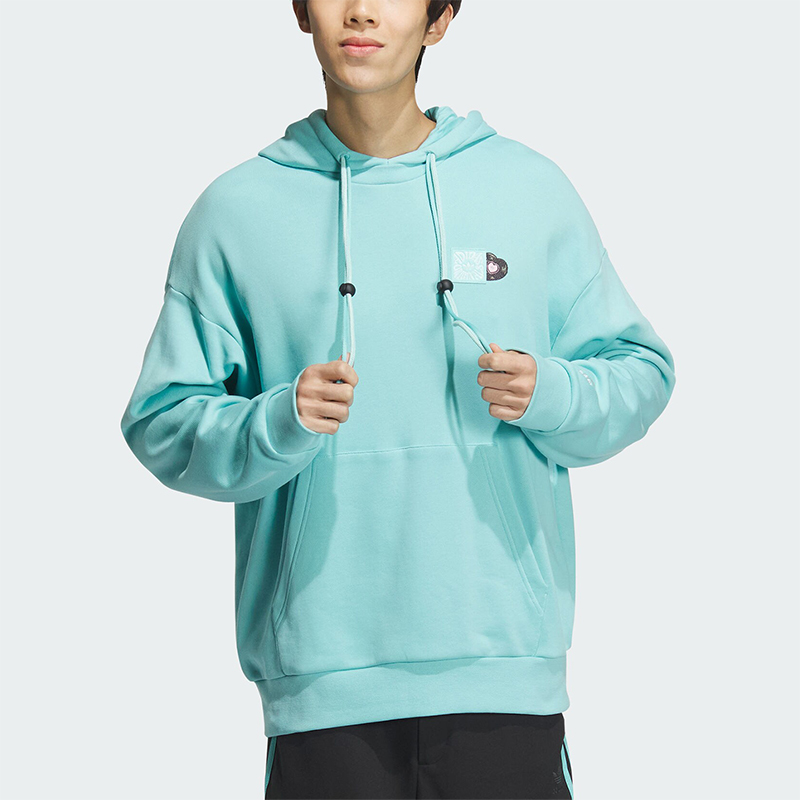 Adidas/阿迪达斯情侣款连帽卫衣