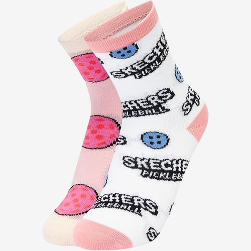Skechers斯凯奇正品儿童中筒休闲运动轻便舒适袜子L124K033-03SE