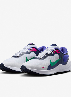 Nike/耐克正品Revolution 7 GS女子大童透气跑步鞋FB7689-101