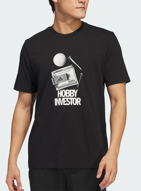 Adidas/阿迪达斯正品M GOLF CULTUR男士经典高尔夫运动短袖JJ4198