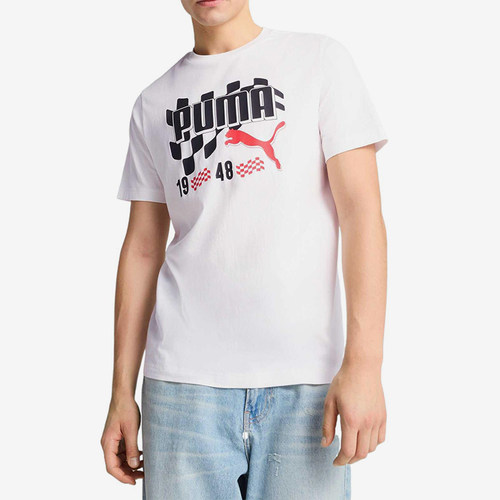Puma/彪马正品夏季新款男士跑步休闲透气短袖T恤690253-02