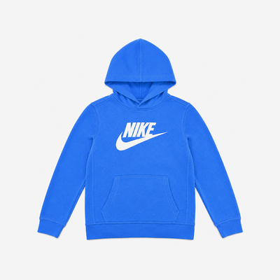 Nike/耐克正品大童简约加绒经典休闲卫衣套头衫CJ7861-450