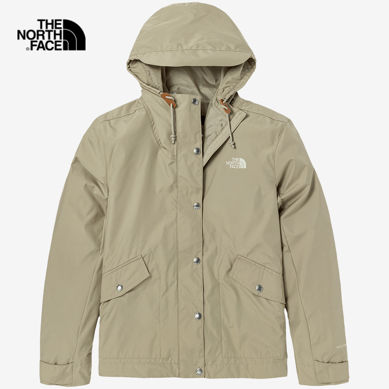 TheNorthFace/北面2021秋季新款户外登山徒步休闲连帽冲锋衣 5AYD