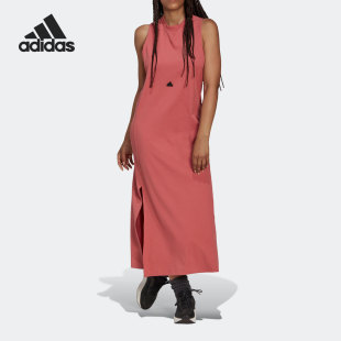 NEW 阿迪达斯官方正品 HM2901 DRS 女子运动连衣裙 RIB Adidas