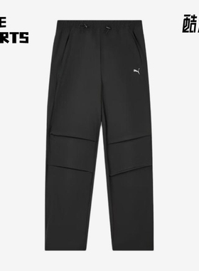Puma/彪马正品新款女士透气简约亲肤日常经典休闲长裤529623-01