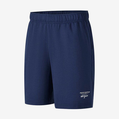 Skechers/斯凯奇正品夏季款男士凉快舒适针织短裤P225M037-00DU