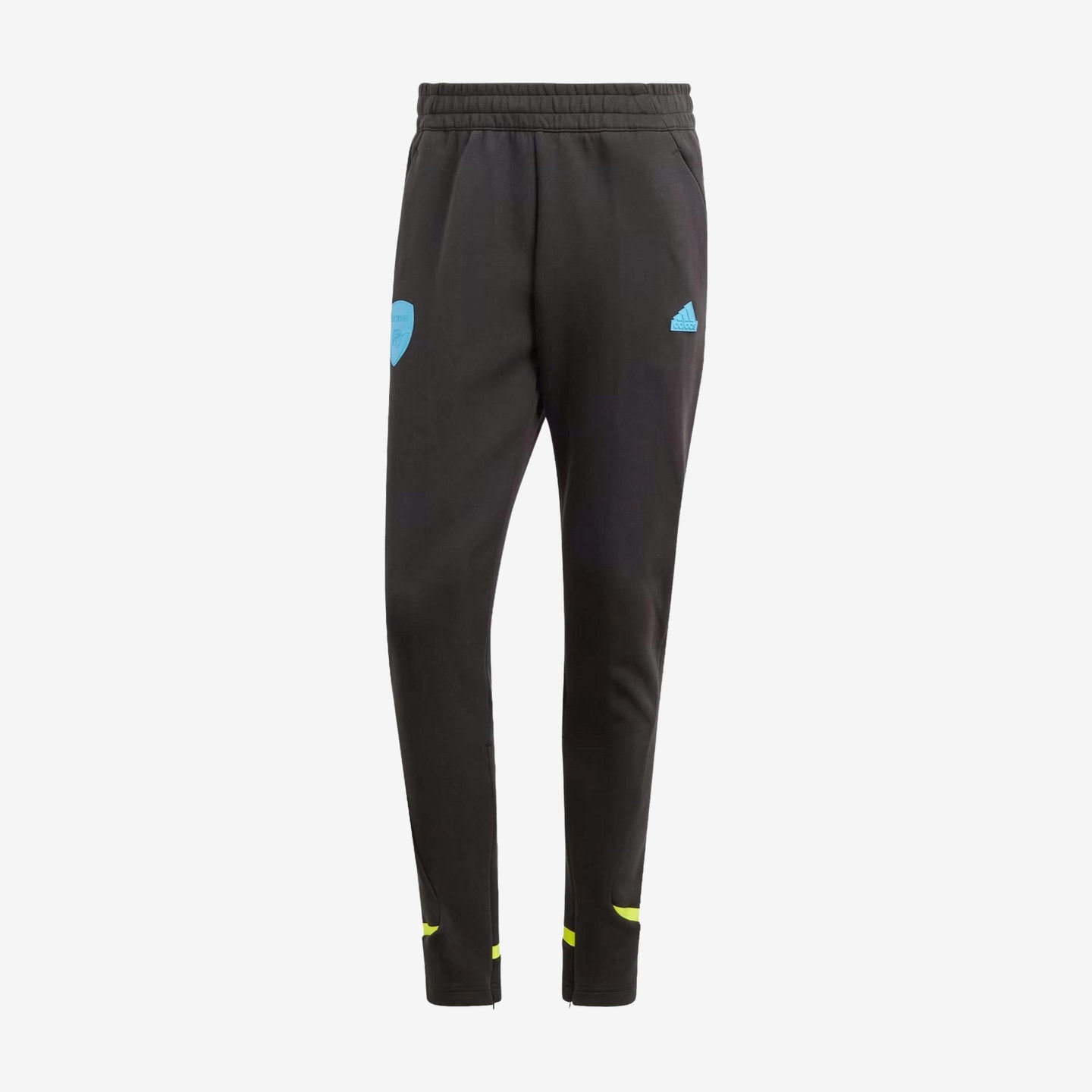 Adidas阿迪达斯正品男修身锥形中腰松紧针织休闲运动长裤HZ2051