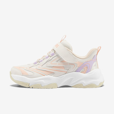 Skechers斯凯奇正品STREET GIRLS大童魔术贴休闲鞋319070L-PCH