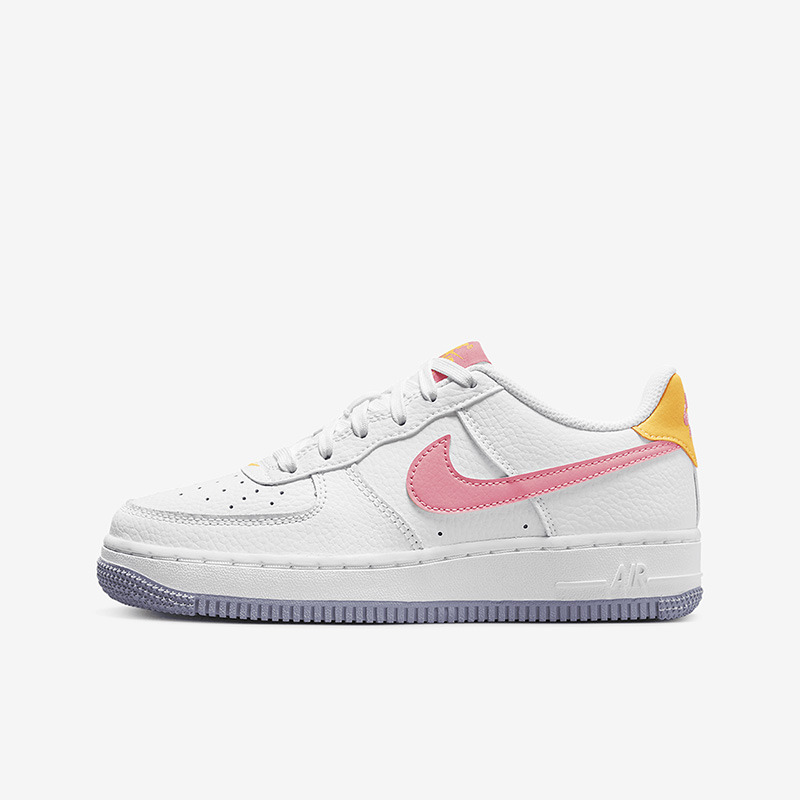 Nike/耐克正品Air Force 1 GS女子大童低帮运动鞋DV7762-100