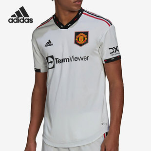 Adidas/阿迪达斯正品22-23新赛季曼联客场球员版足球服H13883