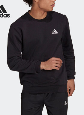 Adidas/阿迪达斯官方正品当季新款圆领休闲卫衣套头衫GV5295