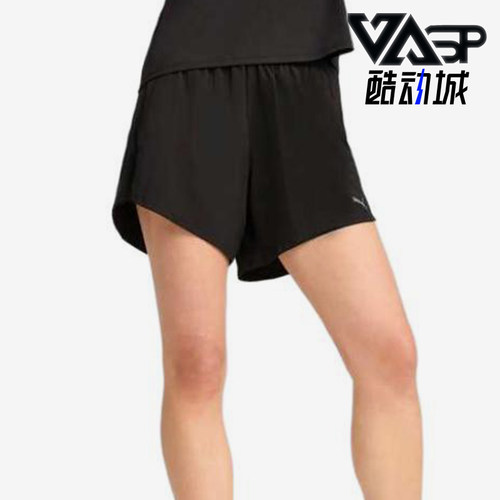 Puma/彪马正品RUN VELOCITY女士透气运动经典健身短裤527263-01