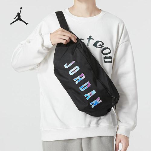 Nike/耐克正品JORDAN男女斜挎单肩运动腰包JD2233024GS-001