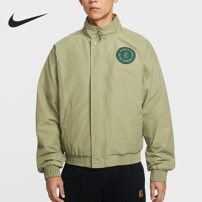 Nike/耐克正品2025秋季款男士立领刺绣运动外套HQ1745-276
