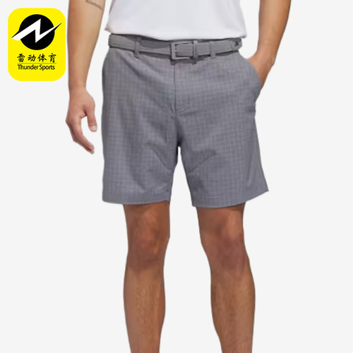 Adidas/阿迪达斯正品Ultimate365新款男灰色经典高尔夫短裤JY5333