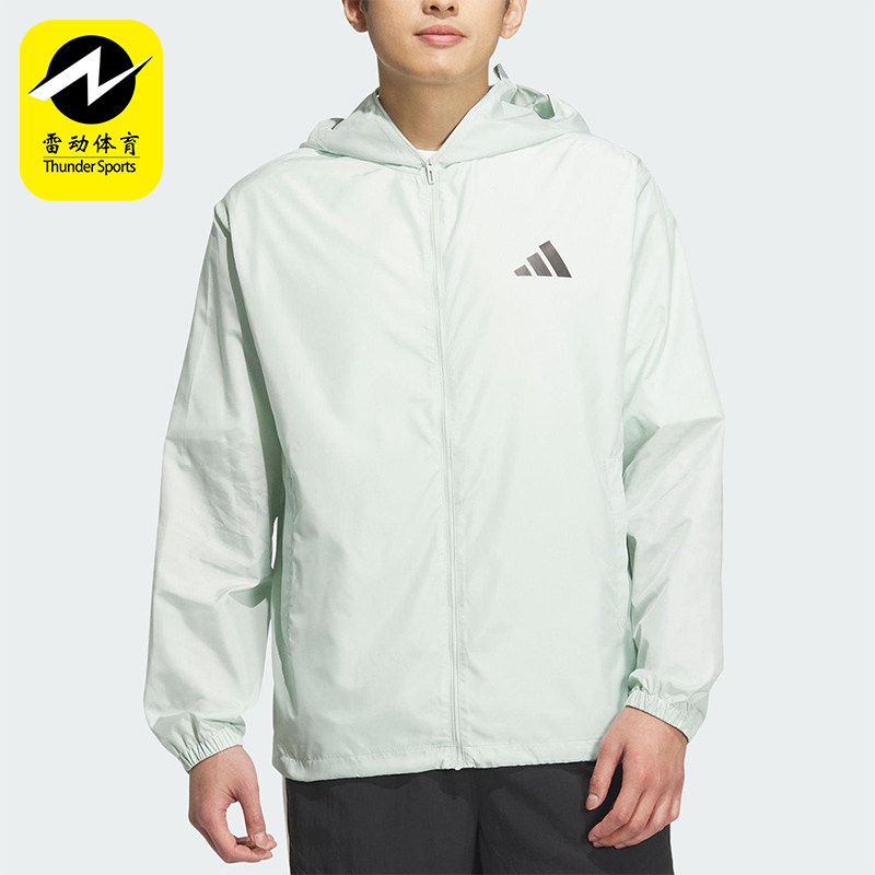 Adidas/阿迪达斯正品JACKET男女运动连帽防晒休闲经典夹克KA9291