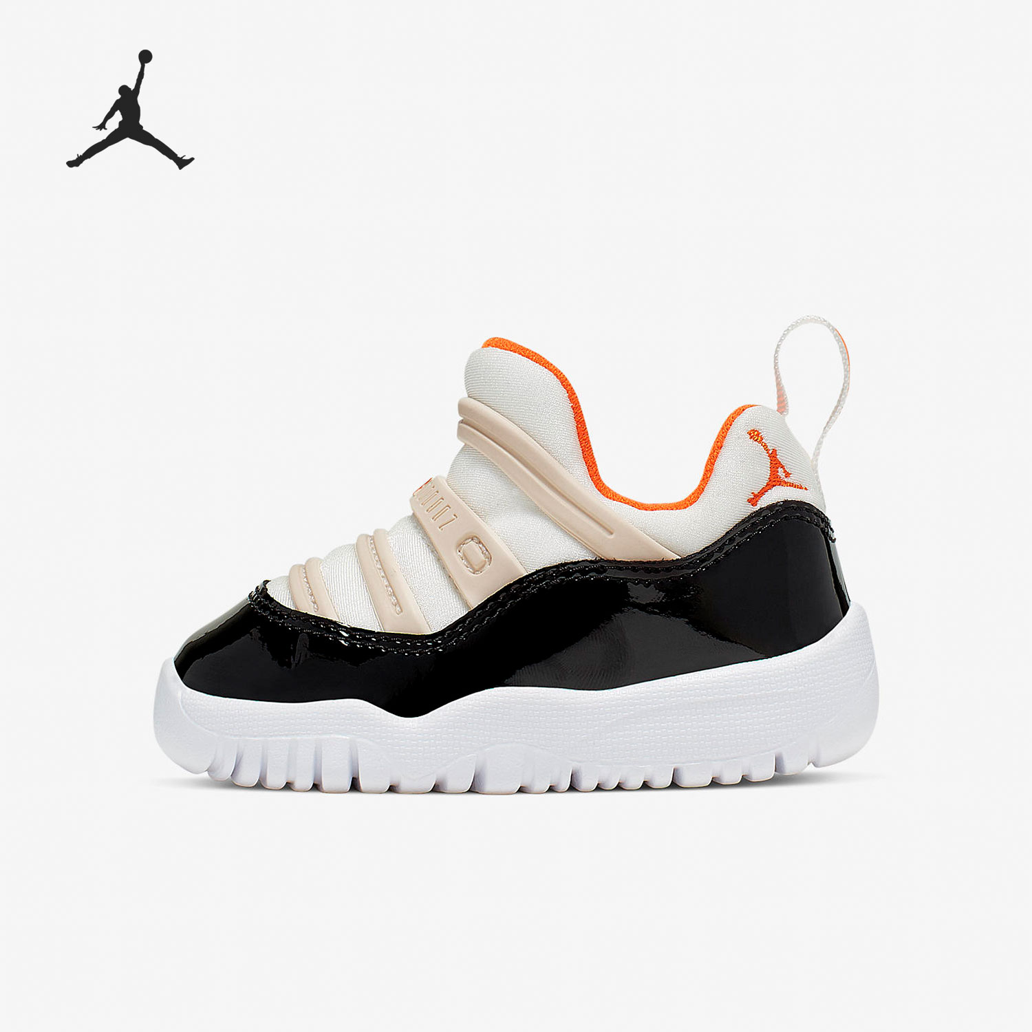 Nike/耐克正品AIR JORDAN 11 婴童舒适轻便运动鞋 BQ7102-108