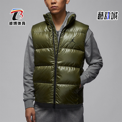 耐克男士保暖休闲户外棉马甲