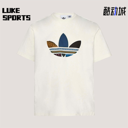 Adidas/阿迪达斯正品三叶草男士运动松弛感宽松轻盈短袖T恤KW5670