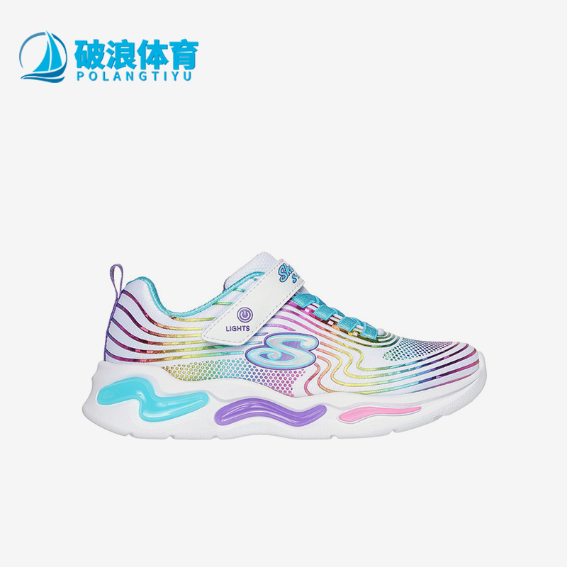 斯凯奇大童舒适透气休闲运动鞋