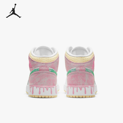 Nike/耐克正品JORDAN GS女子大童中帮系带篮球鞋DD1666-100