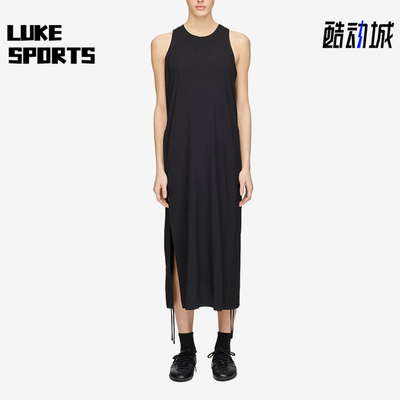 Adidas/阿迪达斯正品Y-3女士时尚透气轻盈无袖连衣裙KD1482