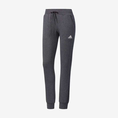 Adidas阿迪达斯正品女针织系带束脚轻便舒适日常出行运动裤BQ0896
