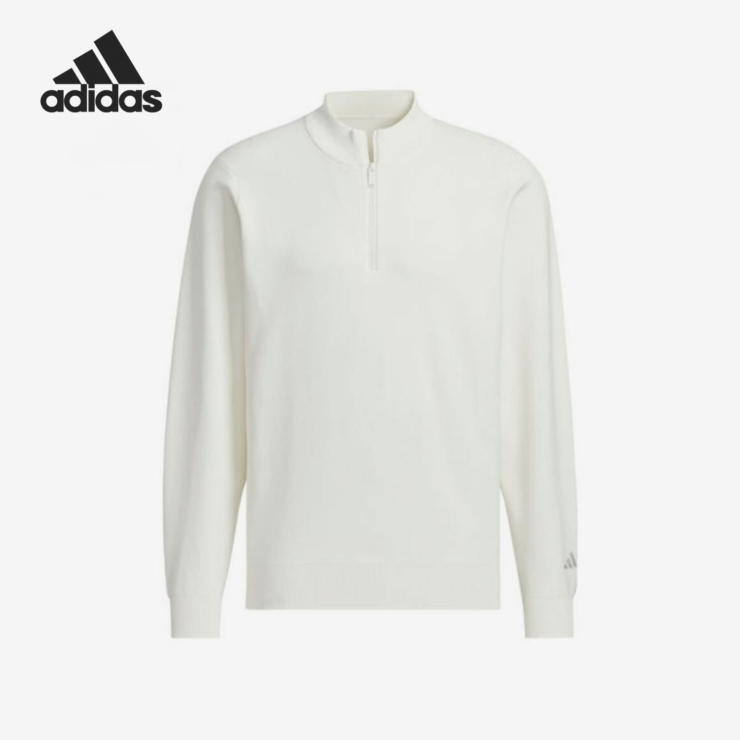 Adidas/阿迪达斯官方正品2025春季新款男士半拉链立领卫衣JL9350