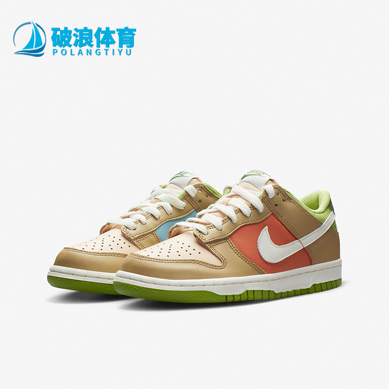 耐克大童时尚拼接运动板鞋
