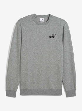 Puma/彪马正品ESS CREW DK男士经典简约圆领针织卫衣687531-03