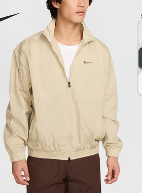 Nike/耐克正品2025秋季款男士日常立领耐穿刺绣外套HV6918-251