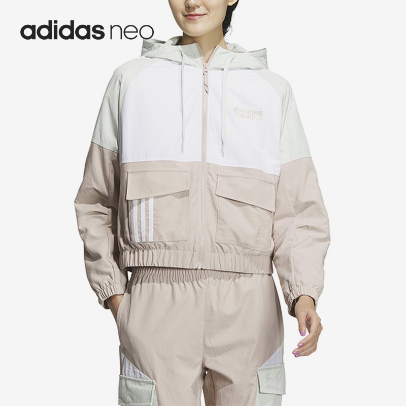 休闲连帽外套Adidas/阿迪达斯