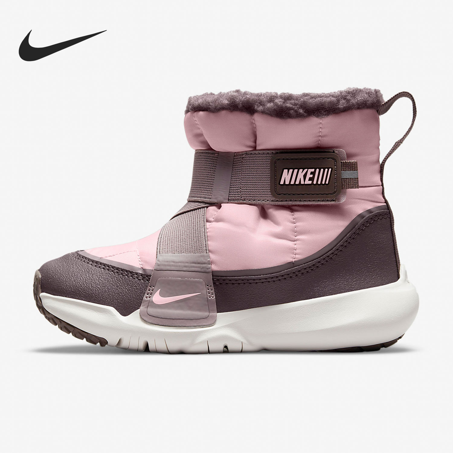 Nike/耐克正品(GS)大童女子加绒保暖雪地靴运动鞋 DD0304-600