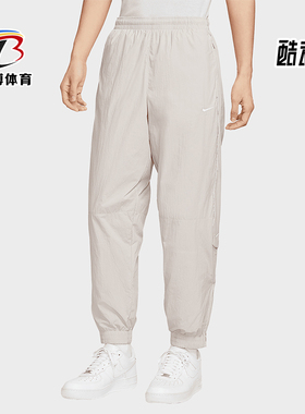 Nike/耐克正品Solo Swoosh男士休闲宽松经典束脚长裤FB8621-072