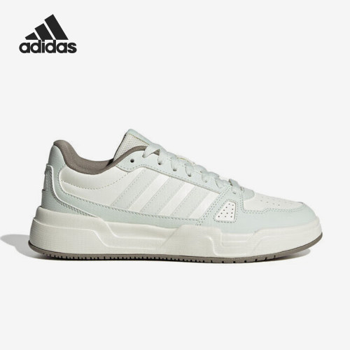 Adidas/阿迪达斯正品24冬季女士轻便拼接皮面户外板鞋JS3418