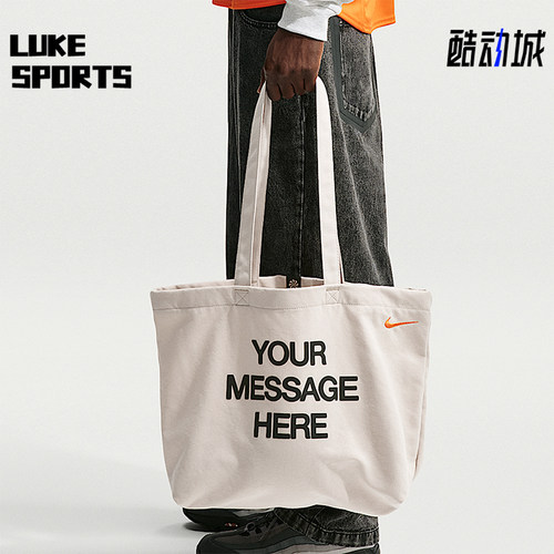 Nike/耐克正品Heritage男女同款简约字母单肩包IU4945-140