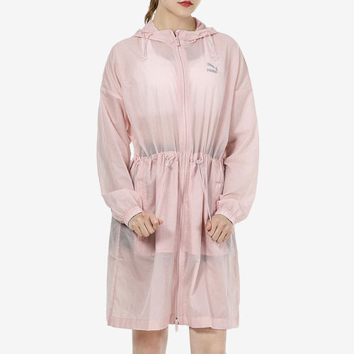 Puma/彪马正品当季新款女子运动透气梭织连帽夹克532680-36