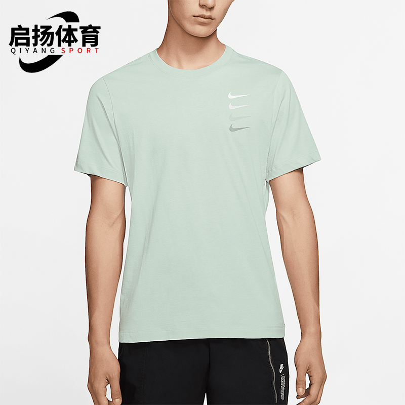Nike/耐克正品夏季新款男士透气运动休闲宽松短袖DC2716-330