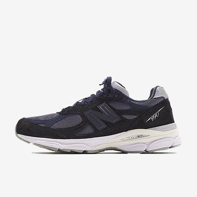 New Balance新百伦正品KITHxNB990V3男女同款复古跑步鞋M990KI3