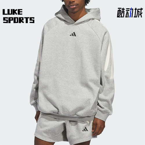 Adidas/阿迪达斯正品BasketbalBasketbalFLEC经典连帽卫衣KB7540